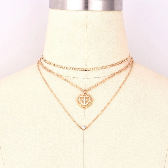 sarrah Jewelry - Last 1 Sale! New Dainty Multi-Layer Necklace